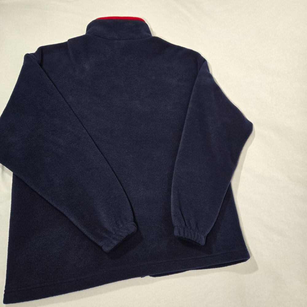 U.S.A. Vintage ANDY'S Blue "LAKE TAHOE" Full-Zip Fleece Jacket OVERSIZED Size M. - Picture 6 of 17